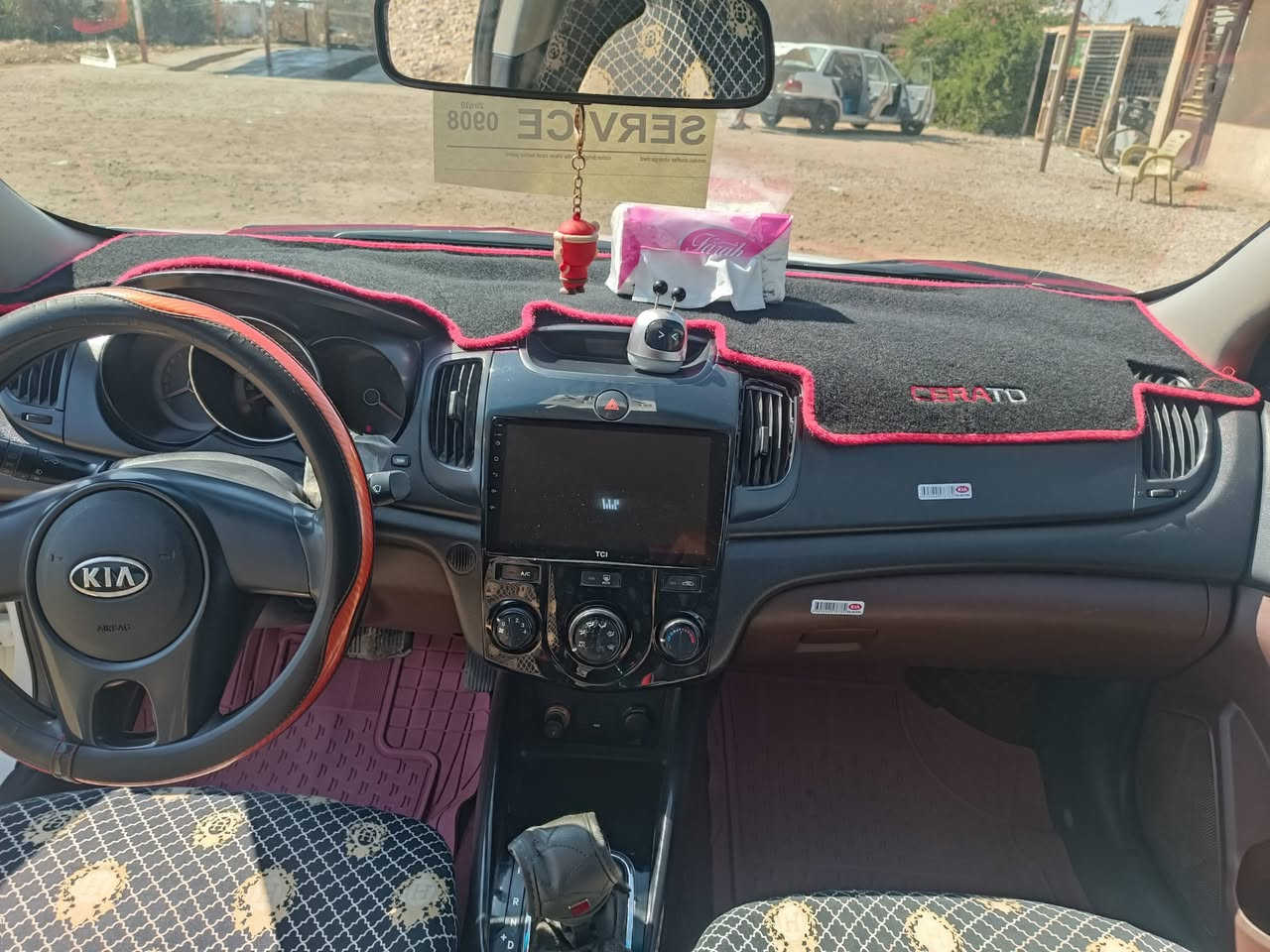 سلام عليكم 
كيا سيراتو موديل 2012 خليجي 

مكينة 1600  

6 نمر

شاشه 

كامره 

تخم تاير جديد 

حداديه جديده 

 بصمتين

قطعتين صبغ فقط  جاملغ وباب خلفي 

رقم اربيل تريد وكاله تريد تحويل السياره احلى من الصور 

السعر 92 وبيه مجال للاستفسار ***********
