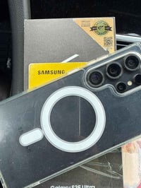 سامسونك الترا S25 لون اسود 256 ضمان عين الفهد كامل باكيت وملحقات استعم...