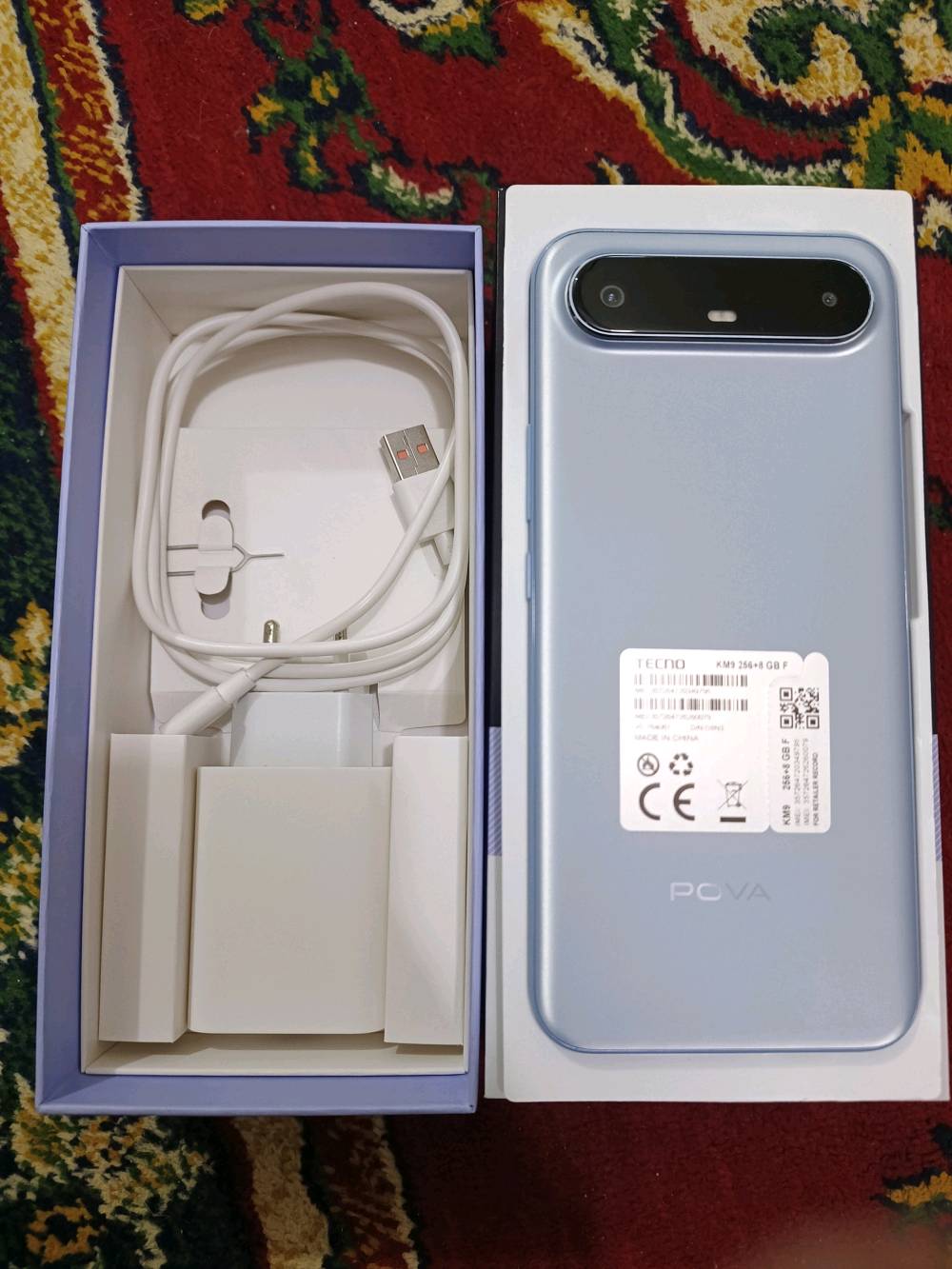 تكنو Pova Slim 5G اخو جديد
شاشة اموليد 6.7 تردد 144 هيرتز
ذاكرة الجهاز 256 عشوائية 16
بطارية 5160 شحن سريع 45 واط 
مكاني النجف ملحقاته كاملة كلها
السعر 255 بي مجال قليل لشراي