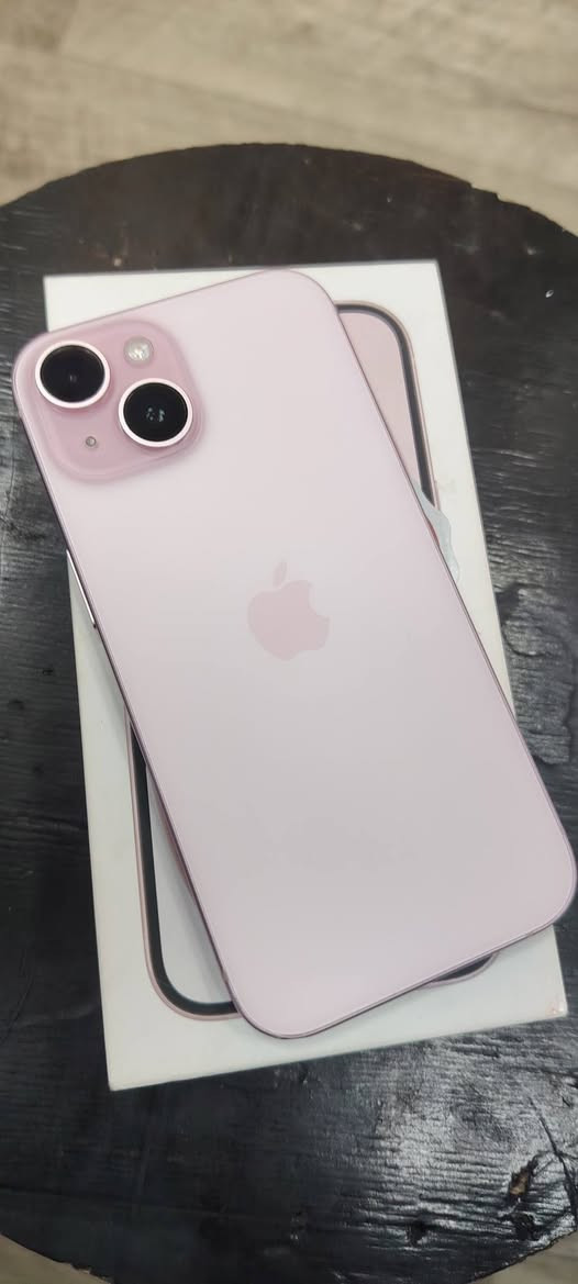 السلام عليكم
ايفون 15 عادي

السعر 540

ماستر نموذج M 

كامل ملحقات

ذاكرة / 128

بطاريه / 84

الجهاز / مكفول عل فحص فقط بي فطر صغير مماثر عل لمس

لون / وردي

المكان / بغداد الدورة

***********
