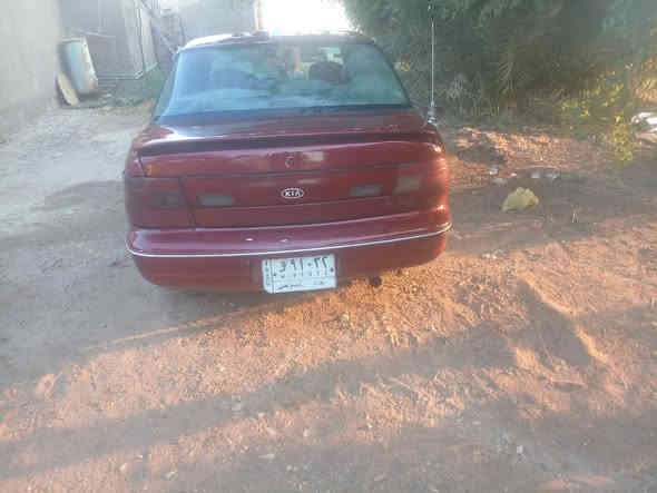 كيا سيفيه موديل 93 رقم بغداد سنويه 2029 حداديه توني مسويه تخم تاير توني شاده كهربايات شغاله محرك مسكر كير اوتماتيك مكان السياره السماوه قضاء الخضر ناحية الدراجي ***********      40 وبيه مجال
