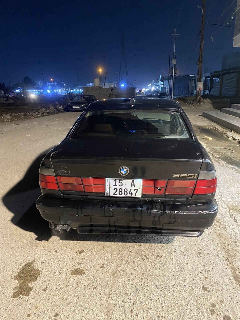 Bmw 525
مديل 1995 
السياره فول مواصفات بجم عريض جام كهرباء و معروفه مواصفاتها بعد 
ويل كب رياضي 2 ساسز  17 
رقم انبار دولي بسمي تحويل ثاني يوم 
مكانها بغداد 
محرك مسكر المرغوب 
السياره يردلها صبغ لان بيها معجون مفطر مثل ما موضوح بلصور + صدر صدرها تعبان 
سعرها 37 
للاستفسار ***********
