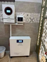 ألواح لونجي • بطارية ليثيوم 16KW • كركوك الحويجة