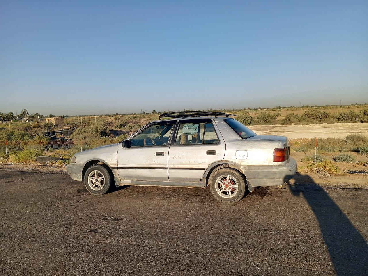 للبيع🚙. ب 19ورقة💸
⛽هونداي اكسنت  1993
✅سنوية لل 31
✅هزه جديده لشهر 2
🚙مشروع وطني وين ما جان تتحول 
🚙بأسمي تحويل ثاني يوم 
🚙كير اوتوماتيك ميكانيكي
🚙المحرك بي تبخير بس نشط او  خير من الله تفحص بيدك او تاخذ.
🗺️العنوان/ جنوب بغداد/  الدولي السريع /الجسر السابع/قرب محطة النجمة الحكومية
☎️***********
