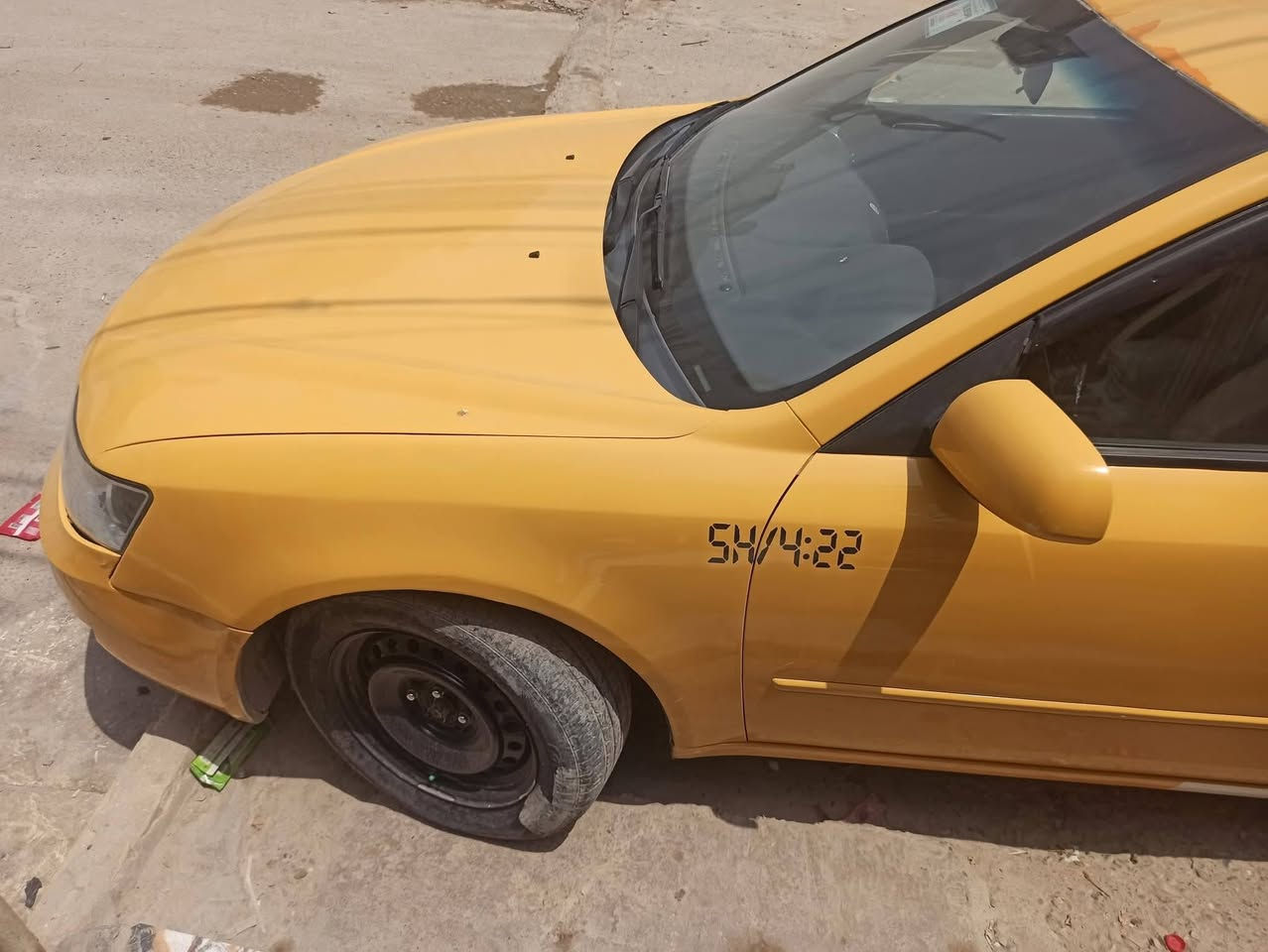سلام عليكم سوناتا ٢٠٠٨  جاهزه بيه منضومه غاز رقم جديد دوشمه تخم تاير رقم جديد باسمي ب ه خط الاستفسار الاتصال ***********
