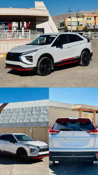 2023 MITSUBISHI ECLIPSE,  SE وارد أمريكي
ميتسيوبوشي أكليپس كروس موديل 2023 SE ✅
بس بونيتي بوياخة بةبئ ژورئ و داخلي شرت💯
 شاشة كاميرة رادار حصاص AWD دبل أكسل كشن هيتر
گير مةكينة شةرتن رادار بةردي گزوز بيلادي شرت فحص
سعر 149 ورقة😳🔥***********✅☎️صابركارس اكر
