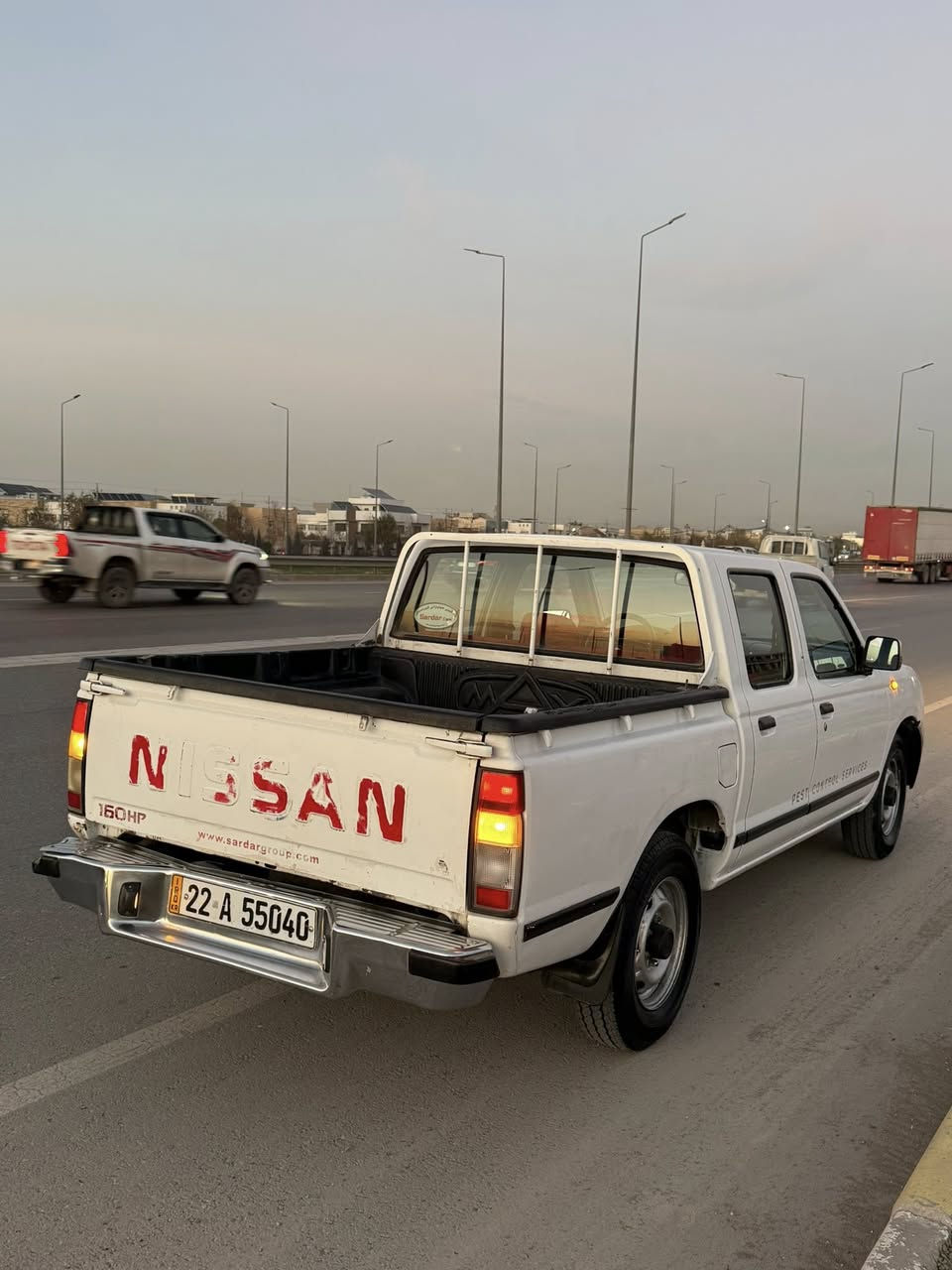 نيسان بيك أب دبل قمارة موديل 2008
 • بدون صبغ و بدون بارد
 • كلشي بيها جديد و (بلدي).
 • السيارة نظيفة جدًا وماشيه ٣٠٠ الف 
كلشي بيها بشرط 
السعر: 120 (قابل للتفاوض)
مكان السياره اربيل


**إذا كنت صاحب هذا الإعلان وتريد حذفه لأي سبب، رجاءا أرسل رسالة إلى الدعم الفني**