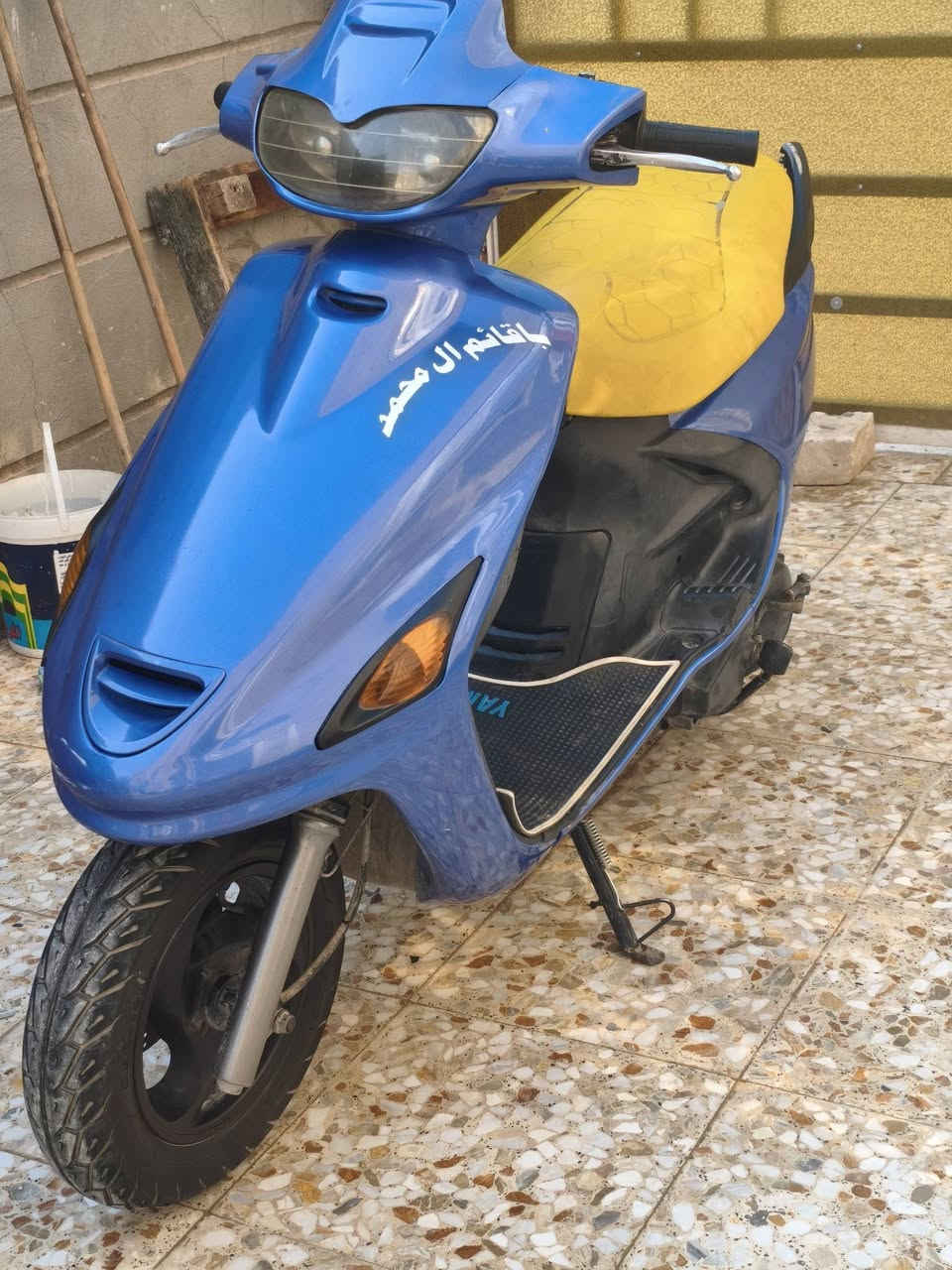 سلام عليكم دراجه للبيع فحل دسك مكينه مامفتوحه سعرهه 500 اوبيهه مجال مكاني النجف الاشرف قضاء المشخاب ***********
