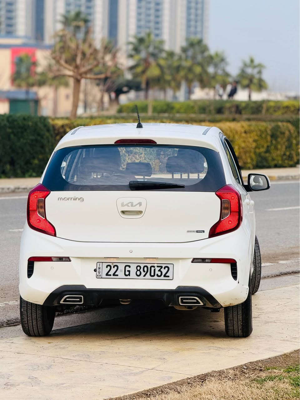 Kia morning  
3 پستۆن 6نۆزن
کیا پیکانتۆ مۆدیل2022 
هیچی نیە تەنها 40,000km رۆیشتوە 
مواصفات فولل
هیچی پێوەنیە 
رەقەم نوێ 
هەزەی نوێە 
سەنەوی نوێیە ، بەناوی خۆمە
کەم مەسروفە
0750 3853532 أربيل, العراق
