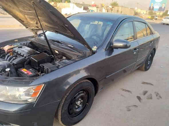 سوناتا ٢٠٠٩ وارد أمريكي مصبوغة عام جاردة محرك ٢٤٠٠ بغداد باسمي السعر ٩٠     رقمي *********** بيه واتساب
