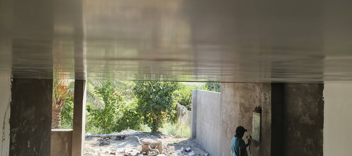 خلفه واجهيات تطعيم
خلفه جص وبياض+سمنت وبياض
سمنت سقل +جراره
***********
