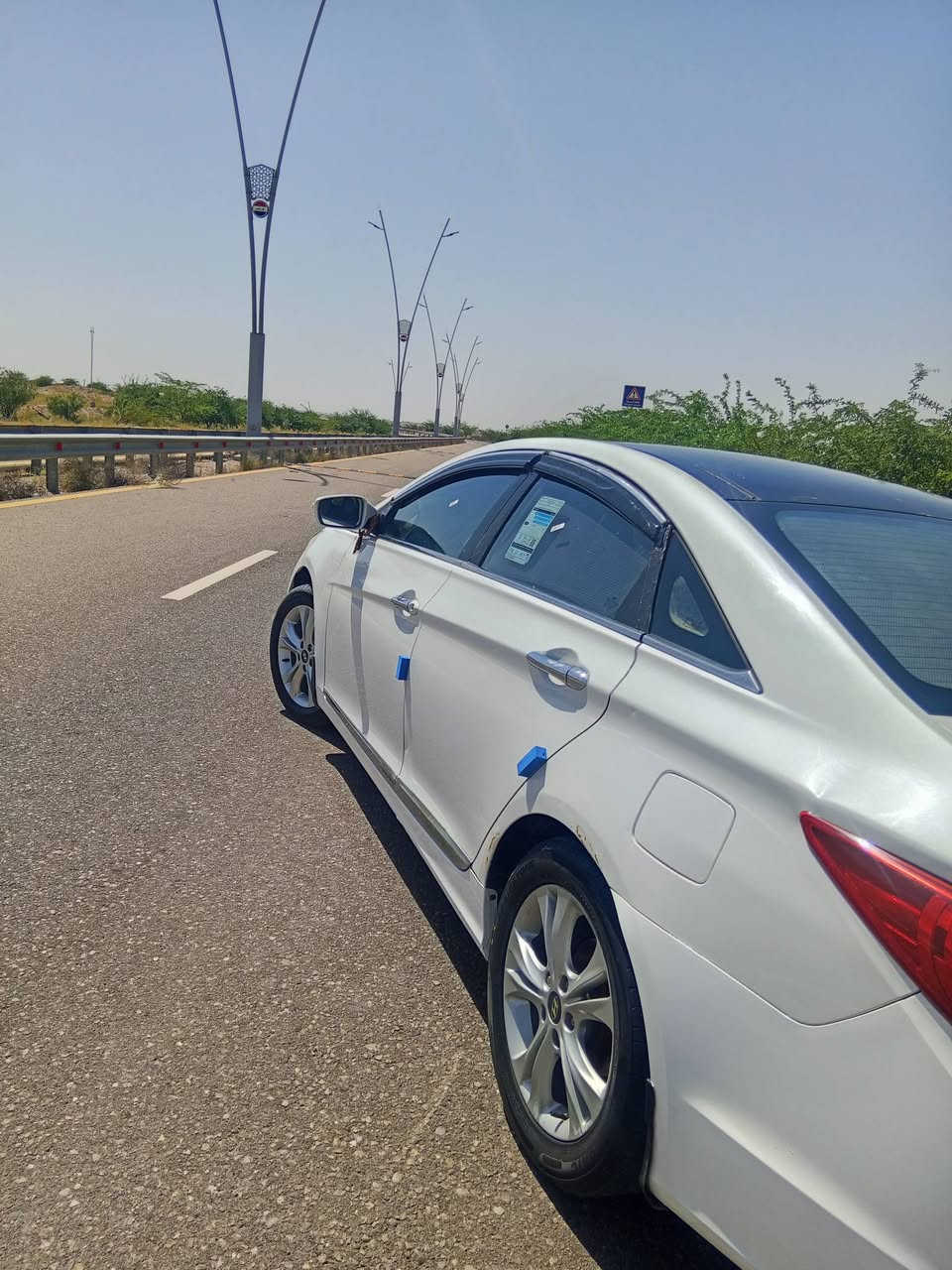 سونتا موديل 11 خليجي
كفاله من ضربه وتبديل وضبغ 
السياره باسمي وسنويه لل28 
سياره گير ومحرك وحداديه  
كامره حساسات شاشه 
شفتات تحكم 
محرك 2400دوش مامفتوح 
السياره فول ماعده البصمة تشغيل 
مكان السياره البصرة 
السعر 110وبيها مجال حگ الجيه 
الرقم ***********
ملاحظه غير متواجد عل فيس
