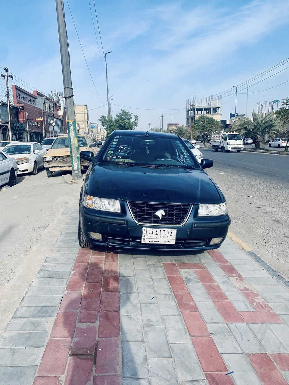 سمند بغداد ٢٠١٢  ماشيه ١٦٢ الف مكينه كير حداديه تبريد جاهزه سياره مدوشمه  نحله وتحويره ١٤ بيه ومنضومه زنون وهورنات بوش  وسياره كاعده وجاهزه  *********** سعره ٤٣ 
اي ستفساار تصل ع رقم لو راسل مكاني نجف
