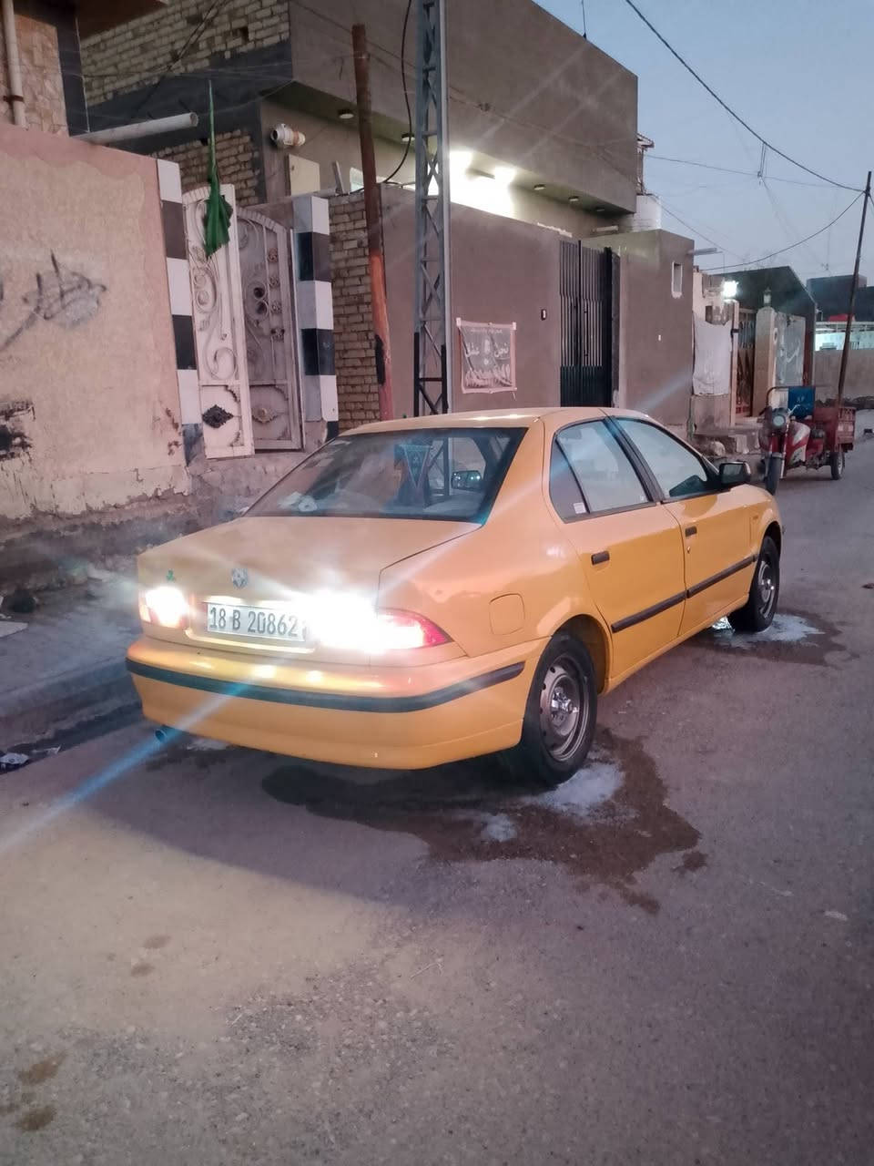 سلام عليكم سمند البيع مديل 2012محدثه كله 2017مكفوله من الضربه الخياس معمر دوس وهلال الخلفي مكينه وكير وتبيريد وتايرات كله شرط جديد سياره معايزه كلشي سستم وشاشه لايت زنون مصفره هيه مرور ولا ربع مكاني السماوه سعر سياره ٣٥بيه مجال غير متواجد على الفيس 0786 358 7425 واتساب او نتصال
