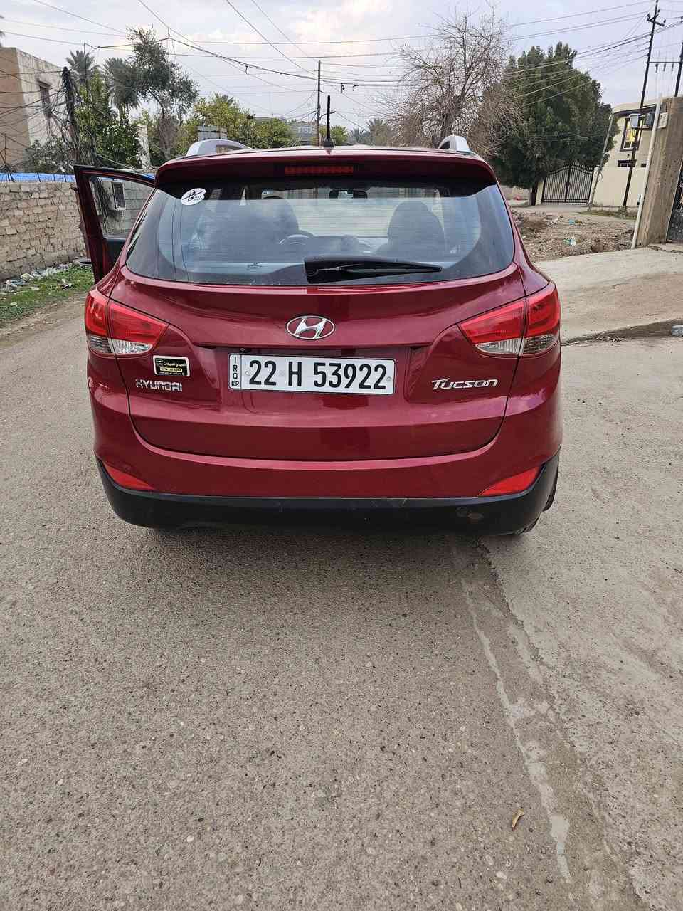 توسان ٢٠١٣ خليجي مكفوله من الصبغ رقم اربيل دولي جديد نص مواصفات محرك وكير وتبريد وصدر وتخم تاير كله جديد وجاهز السعر ١٣٢ وبيها مجال بسيط مكان السياره الضلوعيه استفسار ***********
