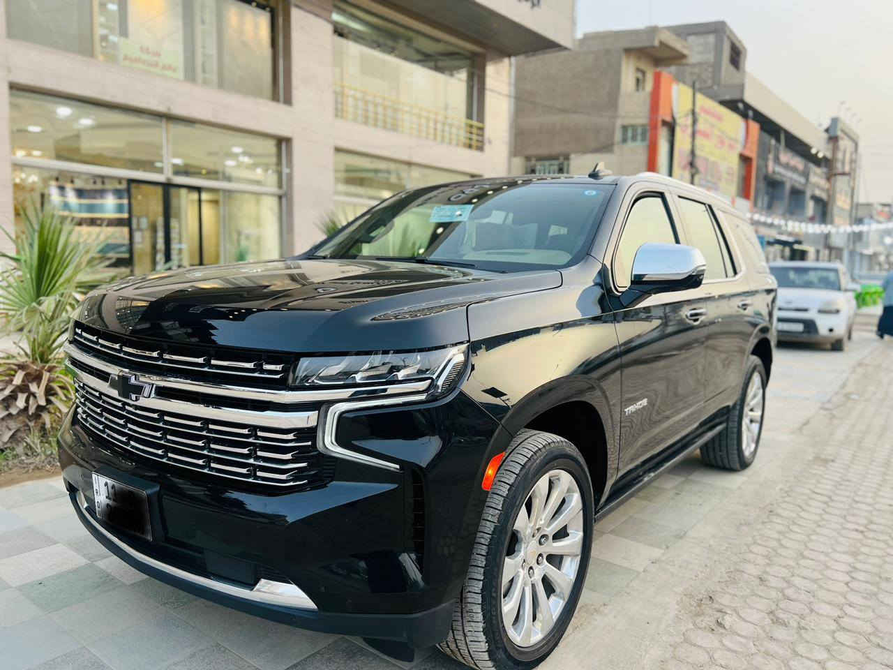 السلام عليكم للبيع شوفرليت تاهو موديل 2023برايمر اعلى فئه علامه ضوء القمر رقم بغداد بسمي مشروع وطنّي مكفوله كفاله عامه 
جديده معنى الكلمه 
فول موصفات 1/1
بصمه تشغيل 
5بصمات 
تشغيل عن بعد 
بنراما طكتين 
كشنات الاماميه كهرباء +تدفئه تبريد 
كشنات جلد 
كشنات خلفيه كهرباء 
12 ايرباك 
سبعه راكب 
ثلاث قطع تبريد 
جنطه كهرباء 
رادار الإمامي 
رادار خلفي 
خمس كامرات 360درجه 
شاشات خلفيه +سماعات
داتا شو 
جكات 
خمس كامرات 
كشن هزاز 
شاشه لكترونيه 
محرك V8/5300
نقطه عمياء 
تحديد مسار 
كل عراض شركه موجودة
وباقي موصفات برايمر معروفه 
ماشيه 63 الف حقيقي 
السعر (550)
ألاستفسار اتصل عل الرقم ***********
مكان بابل حله
