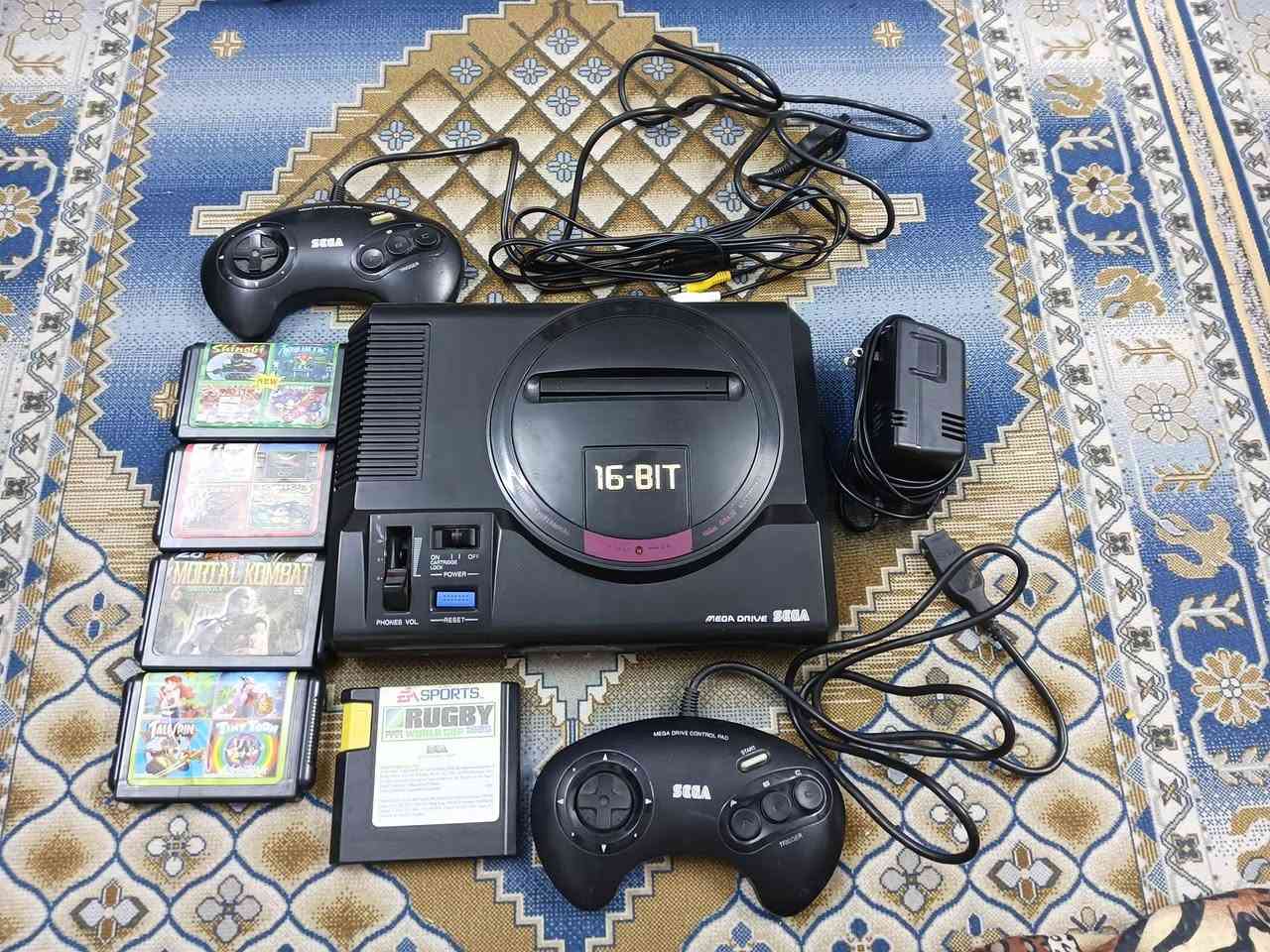 ميكا درايف ياباني بورد كامل اصلي مع ملحقات اصليه يشغل أصلي وتجاري السعر 200 مع كاترج  و4 كاترجات تجارية للاتصال ***********
