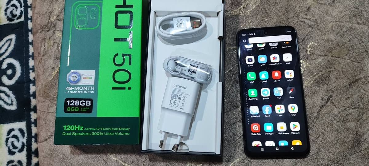 Infinix HOT50i
جهاز جديد صالي شهر من اشتريتو 

ذكرة 125 والرام 8  
بطاريه5000
السعر 120 الف


**إذا كنت صاحب هذا الإعلان وتريد حذفه لأي سبب، رجاءا أرسل رسالة إلى الدعم الفني**