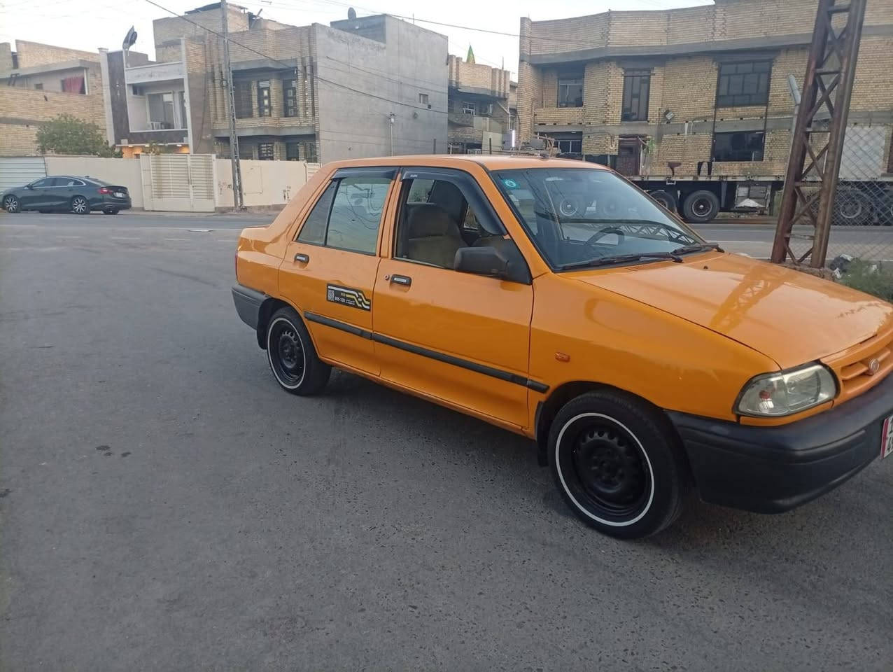 السلام عليكم عندي سايبه مديل 18سياره كفاله عامه من كلشي لا ضربه ولا صبغ ولا معجون ولا تبديل فقط هاي الطخه الموضحه بل منشور كير مكينه جدد شواصي كفاله صدر امامي صدر خلفي جديد تخم تاير جديد خط ابيض وياله جدد سياره شاشه وكامره دوشمه الشركه بيهه سياره جاهزه كبل للشارع تبريد شغال ماشيه 209الف كهربائيات شركه ما بيهه نقص برغي بسمي مصفره هيئه وغرامات تحويل ثاني يوم السعر 40وبيههه مجال للشراي المكان بغداد الشعله خطيب الزراعي رقم***********مكلف بل نشر وهاي تفاصيل كامله وفقط الشراي يتصل
