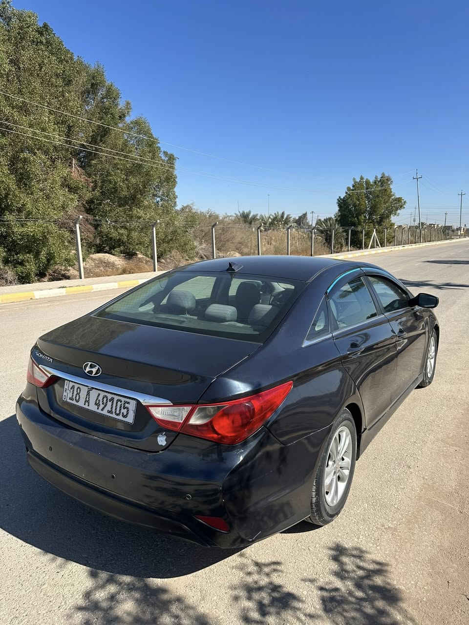 .
السلام عليكم سوناتا 2014 امريكي حادث جاملغ خلفي وبنيد بدون دواخل شرط 
مكينه 2400 جاهزه من كلشي 
رقم بابل باسمي 
السعر 110 وبيها مجال 
***********
