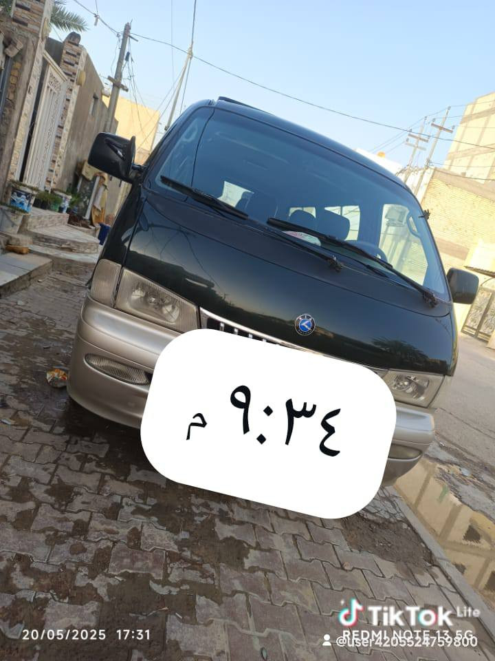 ابريجو سياحي موديل97 رقم انكليزي نجف مصفره هيئه وغرامات وابسمي  كير وكسن ومحرك جيديد كهربائيه كل شغاله ماعايزه برغي خطها نجف ناحيه القادسيه مكان السياره نجف كوفه السعر، ٧٢وبيها مجال لطيبين الاتصال على الرقم *********** غير متواجد عل فيس اتصل وبيك خير ودلل
