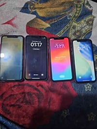 ايفون 11واحد مبدل شاشه ثاتي واكف سيم كارت بس مابدل شي سعر واحد 150 قفل...