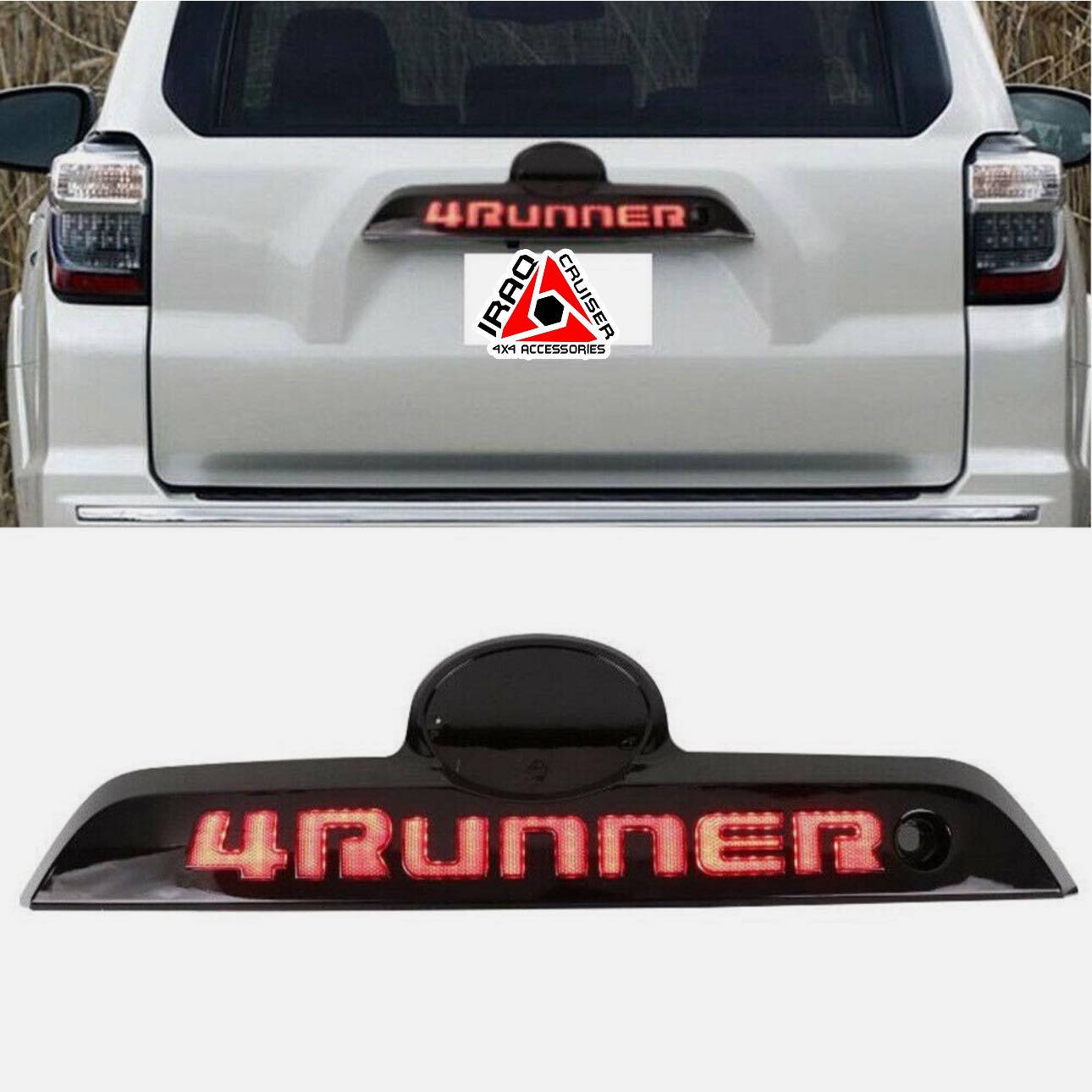 ✨ LED Tailgate Garnish – Toyota 4Runner ✨
ليد خاص بسيارة الفورنر لكل الموديلات 
قطعة خلفية للصندوق مع إضاءة LED تضيف شكل أنيق ولمسة مميزة للسيارة
متوفر للبصمة او السويج 
تتركب مكان القطعة الأصلية
جودة عالية وشكل عصري
📍 العنوان: بغداد – الشعب – حي عدن
📞 رقم التواصل: ***********
للاستفسار أو الحجز راسلنا �
