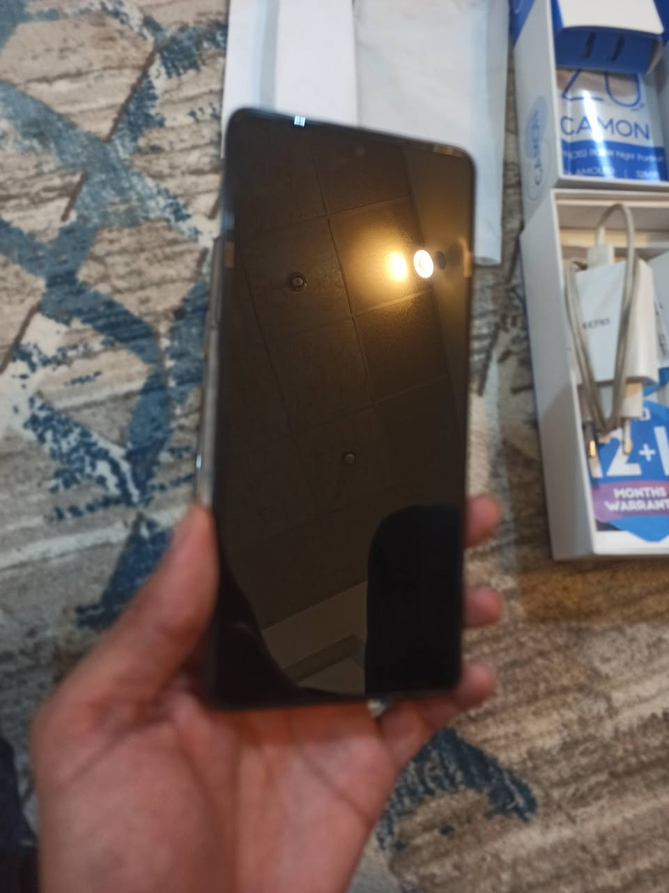 تكنو كامون 20برو 5جي 90فريم بوبجي مكفول نضافه فول كدامك الصور 256 سعره (200🔥وبي مجال


**إذا كنت صاحب هذا الإعلان وتريد حذفه لأي سبب، رجاءا أرسل رسالة إلى الدعم الفني**