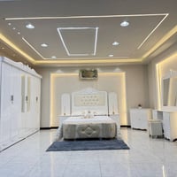 غرف نجاره عراقيه 💯💯  تتكون من 8  قطع   عرض الكنتور 3 و20سم  ارتفاع الك...