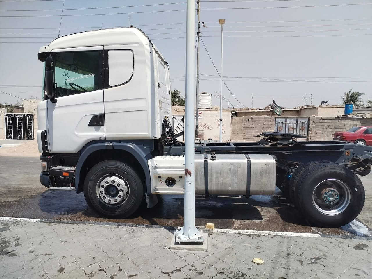 ياالله سكانيه لبيع ومراوس ب سكس سنكل سحال سياره شراويه مديل 2002 مربوطه راس قاطره قلاب مكينه بم ونوزل شراوي 6 سياره حلوه وجاهزه لعنوان بصره زبير لستفسار تصال عل رقم ***********
