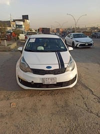 كيا ريو  موديل 2016 موصفات نص فول  رقم نينوى الماني  كابون بانزين  محر...