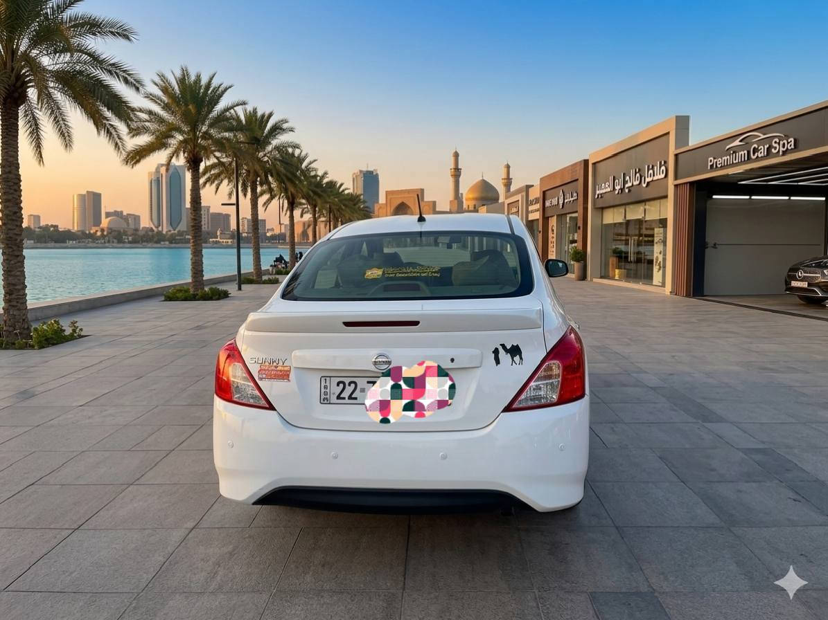 السلام عليكم 
نيسان صني هندي ٢٠٢٥  جديده تبريد قطعتين كامره خلفيه واماميه حساسات خلفيه داخل السياره جديد مغلف كله جلد اربع بوب جام عداد الكيلومتر ٤٠ كم اوتوماتيك رقم اربيل بسمي هزه جديده السياره ما بيه أي نقص مكان السياره بغداد حي البنوك أي استفسار بخصوص السياره ارجو الاتصال على رقم/*********** سعر السياره ١٢٧ بغداد, العراق
