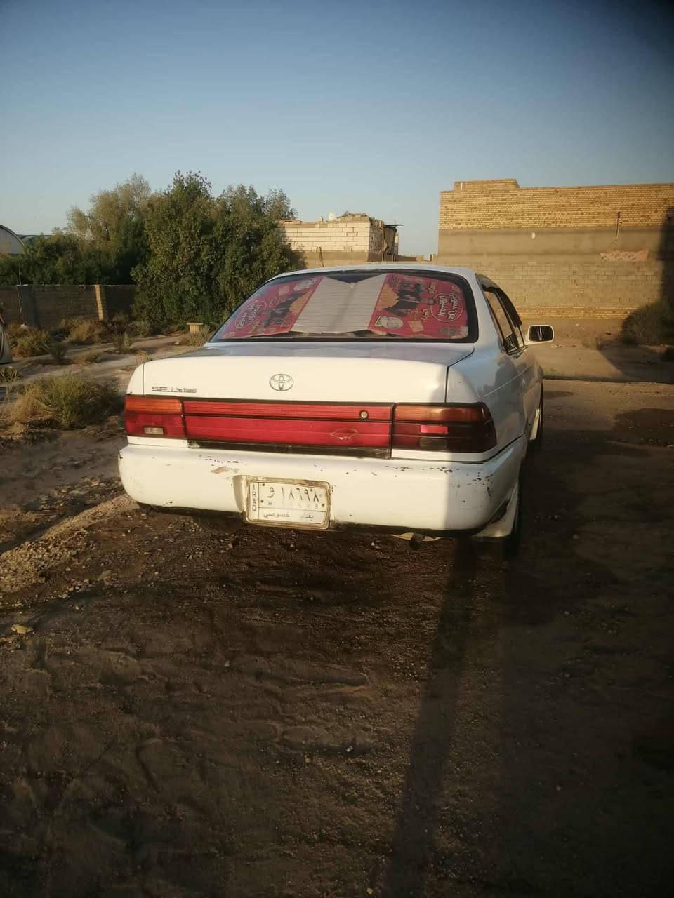 سياره كورلا 
محرك وكير 
كهربائية شغاله 
حداده زينه 
التبريد
تحويل ثاني  يوم 
العنوان. سوق الشيوخ // الفضليه 
الرقم ***********
السعر 53 بيه مجال
