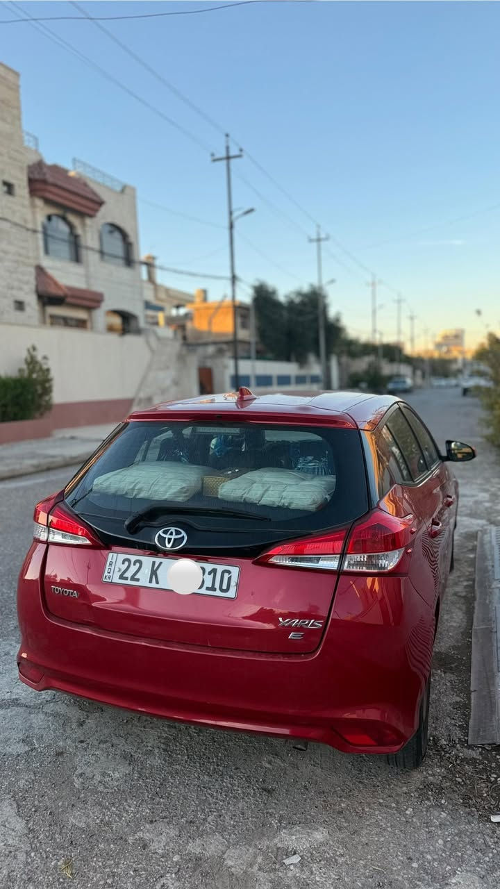 للبيع  

 2019 Toyota Yaris
مواضفات E
سيارة ماشية28km
 السيارة نضيفة حيل 
مبدل دعامية  فقط 
مكان السيارة موصل /اربيل

***********
واتساب+اتصال

السعر 130 قفل
