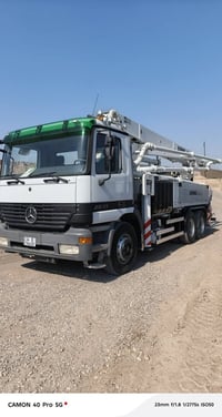 للبيع بم موديل 2003شونك 34 متر دبل مضخه 190+130 ربل بستم 230 للاستفسار...