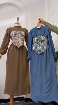 فستان • دبل ايطالي • مقاسات ٣٨-٤٨