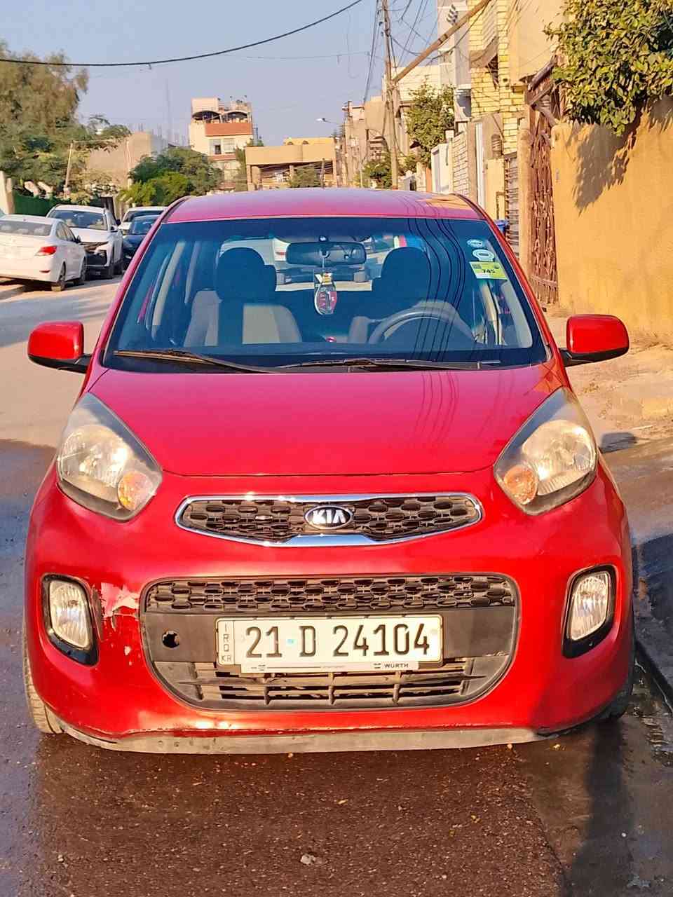 سلام عليكم كيا بيكانتو 2015
محرك 4 سلندر 1400 مرغوب
حدادية صدر مكفول 
خالية من الصبغ
 رواج في الهلال الخلفي من جهة الراكب 
تبريد ممتاز
سيارة نظيفة 
تخم تاير جديد
رقم سليمانية هزة جديدة 
بأسمي تحويل مباشر أو وكالة 
ماشية 72 ألف 
السعر 92 ورقة وبيهة مجال

مكاني بغداد السيدية/حي الأعلام 
الرقم *********** متواجد فقط عليه
