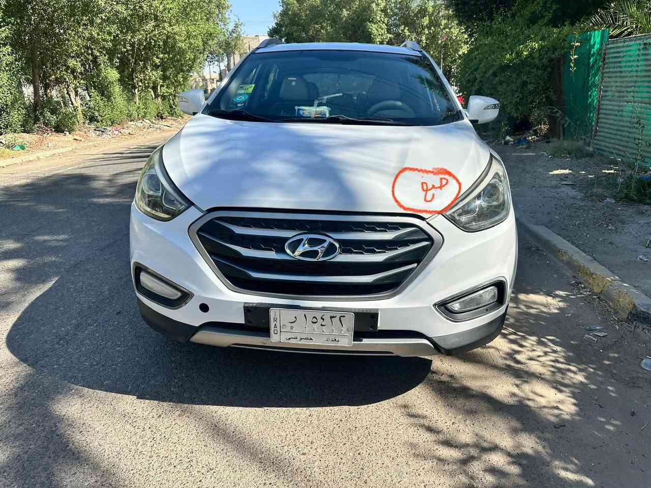 شلون الشباب للبيع توسان رقم بغداد بأسمنه موديل 2016 خليجي بيها مكانين صبغ زغار الباقي كله مكفول مكينه كير تبريد جديده السياره بصمه ماشيه 107الف مكاني العامريه سعرها 155$   ***********
