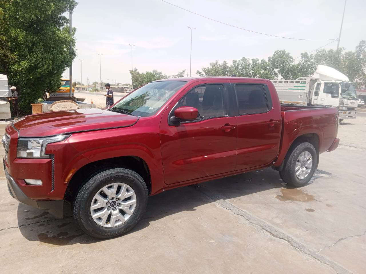 السلام عليكم…(السعر 250$ ) 🔴 نيسان فرونتير  موديل 2022 ضرر قطعه وحده فقط جاملغ الايسر محرك v6   رقم بغداد تحويل مباشر سيارة نظيفه ماشيه 59 
مواصفات بصمه +رادر +تحكم 
العنوان واسط العزيزيه/ ‭ ‭0 781 095 9257‬ الصويرة, واسط
