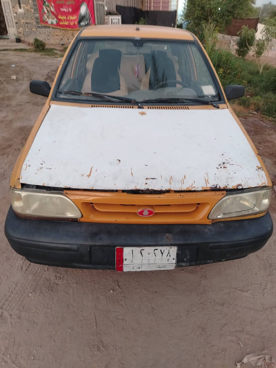 سايبا موديل ٢٠١٢سياره حلوه بيها سنويه ضايعه وبيها كتاب السعر ١١وبيها مجال كير ومحرك نظيغات عنوان كربلاء ***********
