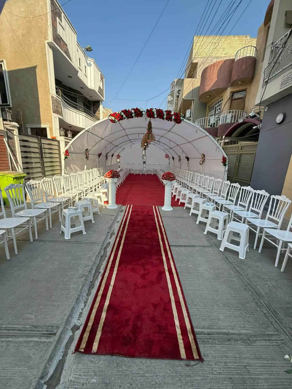 ✨ تجهيزات المنتظر لكافة المناسبات والأفراح ✨
نوفر لكم كل ما تحتاجونه لإنجاح مناسباتكم بأفضل الأسعار وأجمل التصاميم:

🔹 إيجار كراسي ملكية فخمة

🔹 كوشات أعراس وخطوبة بأحدث الموديلات

🔹 خيم ومجالس للمناسبات والمهر

🔹 تجهيز حفلات الزفاف والخطوبة والتخرج

🔹 ديكورات وترتيبات أنيقة تناسب جميع الأذواق

مع تجهيزات المنتظر نضمن لكم الجودة، الأناقة، والخدمة المميزة لجعل مناسبتكم ذكرى لا تُنسى.

📞 للحجز والاستفسار تواصلوا معنا، وخلّوا فرحتكم علينا. 🌹🎉*********** او ***********
