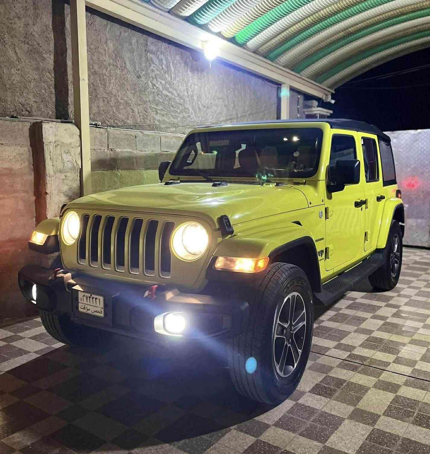 🚙✨ جيب رانجلر صحارى 2023✨🚙
4 سلندر تيربو - لون مميّز— دخول جديد 
— ماشية 13 ميل فقط !
جاهز للترقيم بكل المحافظات …
وموجود قرار تقدم معاملة وترقم كوردستان …
فول مواصفات  .جام كهرباء اوتو .شاشة - كامرة .
قطعتين تبريد. كشف. ومواصفات الصحارى 
غنيّة عن التعريف 💯🔥
نظافة ومعاينة تشرح وضع السيارة 👌
📍 الموقع الأنبار
📞 ***********
