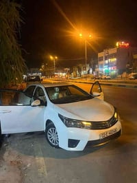 للبيع كورلا خليجي موديل ٢٠١٥ السياره جاهزه فول موصفات تحكمات ستيرن مثب...
