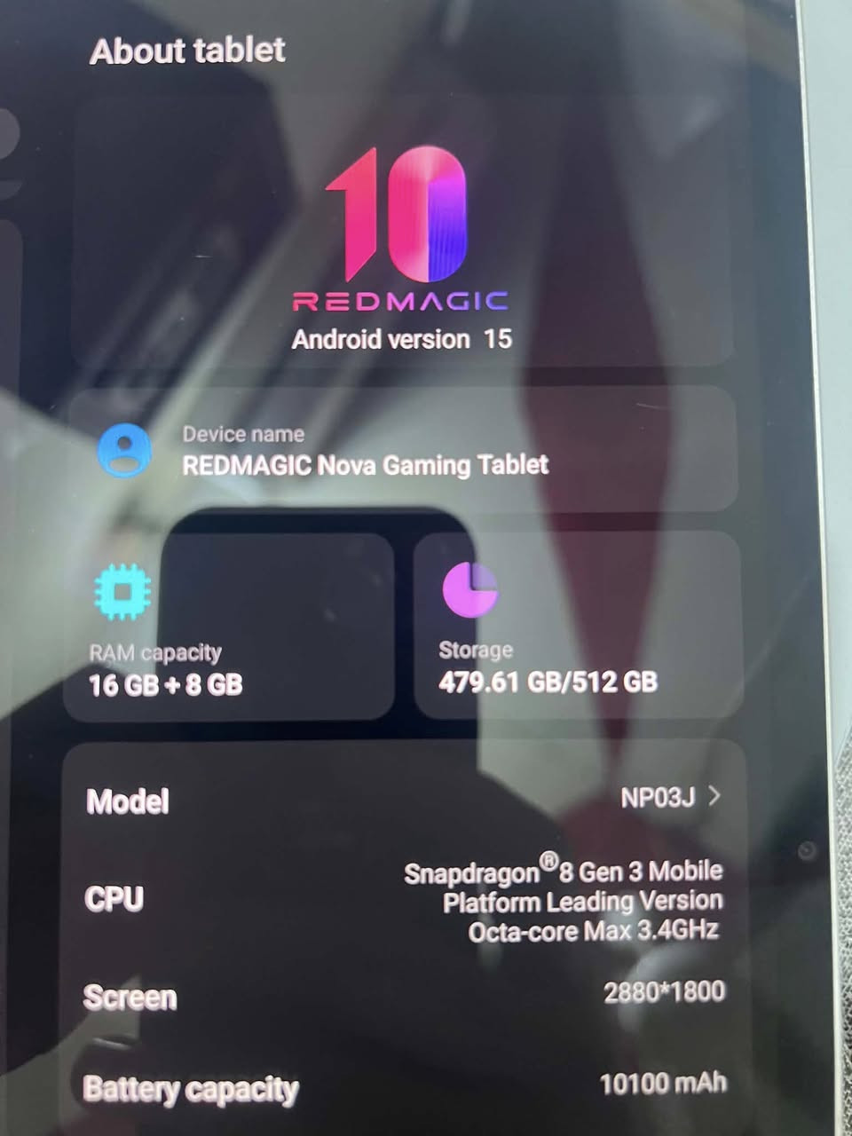 سلام عليكم للبيع 
ايباد ريد مجك نوفا العالمي 

السعر 835,000 منهي  

ذاكره  512  GB 16 + 8 GB

اراوسك والفرق عليك او عليه مانختلف انشالله

متوفر توصيل 🚚داخل بغداد وكافة انحاء العراق

للتواصل ***********

مكاني بغداد الزعفرانية
