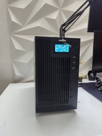 يوبي اس فاربر مبدل بطاريات جديدة توصيل موجود UPS Farber 3KV Onleine  3...