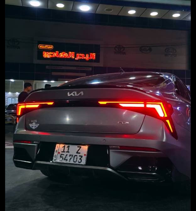 من رخصت أدمن المحترم
كيا k5   وارد أمريكي جي تي لاين
موديل ٢٠٢٥
رقم بغداد بسمي
عداد ١٥ ميل
لون مميز مات
بصمه تشغيل
بنو رامه
شاشه متصل
كامره خلفيه دواره بلادي
حساس أمامي خلفي
حاجب زنون نهاري ليلي
لايت ٥ عدسات زنون عالي ناصي
حجم المحرك ٢٥٠٠
كشن السائق كهرباء
رادار أمامي جانبي توقف ثاتي
درايف مود
٤ وضعيات قياده
اشاره بلمري
سايد بريك كهربائي
شحن لاسلكي 
ظرر بنيد فقط بدون دواخل أيرباك أستيرن
السعر٢٢٨  ورقه
بيع أو مراوس حسب القناعه مكان السياره في بابل
***********
ملاحظه صور الحادث مع الصور
