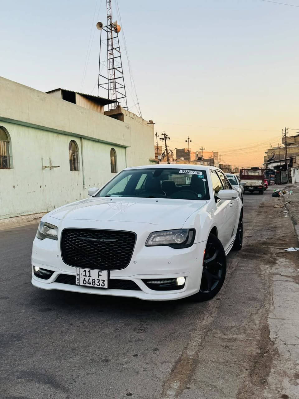 سلام عليكم
أوباما كلايسلر 

موديل 2022

فوول لمتدد 

حساس امامي خلفي 

رادار جانبي 

اشاير مريء

كشنات تدفئه تبريد 

دخول ذكي 

نظام ترحيب 

تحكمات ستيرن 

تشغيل عن بعد 

مكان السياره .بغداد 

سعر اتصل .***********
