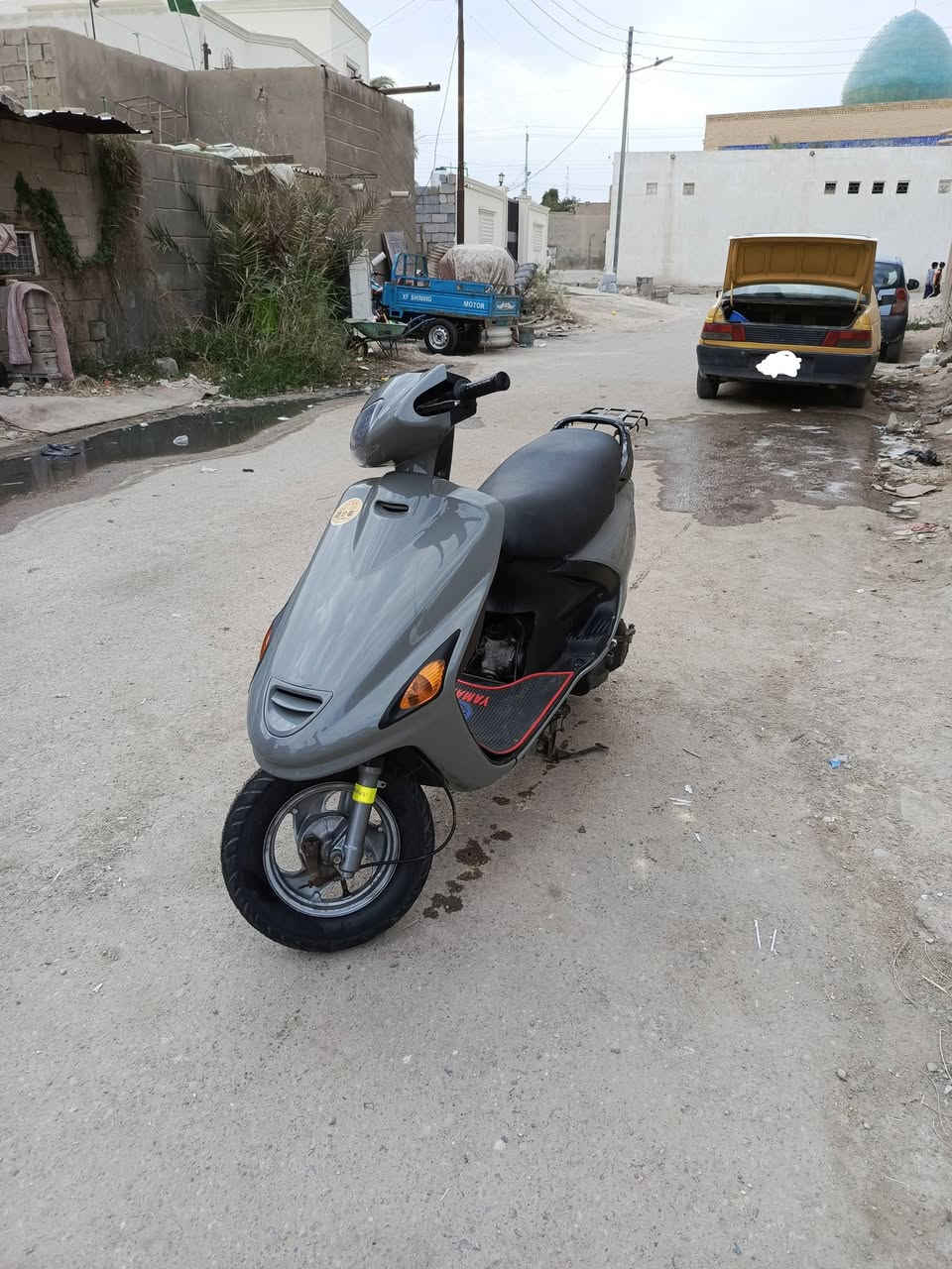 سلام عليكم دراجه فراشه ياماها للبيع دراجه جديده ما مفتوحه مكان بصره أبو الخصيب سعر خاص رقم تواصل ***********
