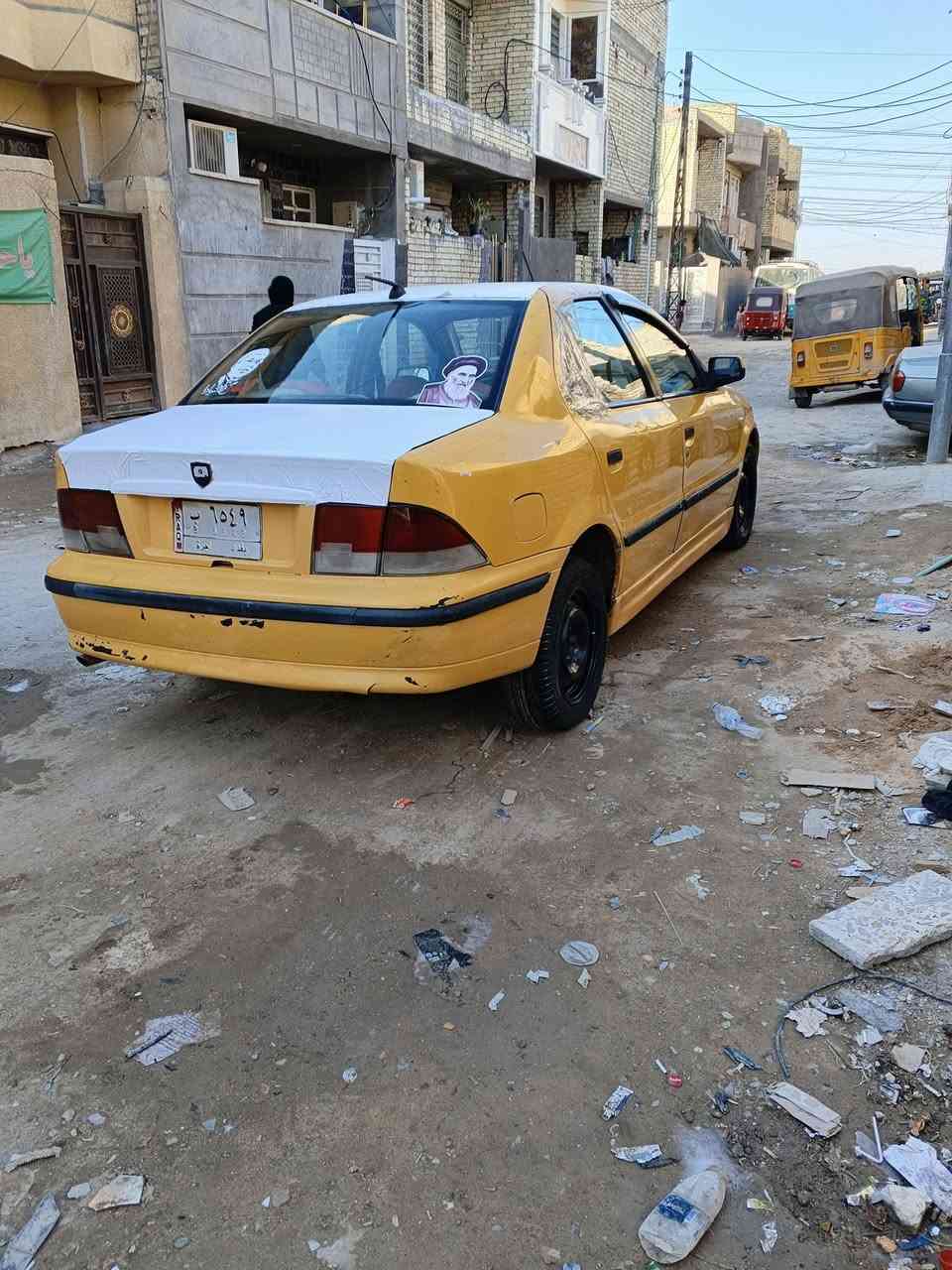 للبيع سمند 2011 ناطقة بغداد مشروع وطني رقم موبايل ***********سعر سيارة 30$مكاني بغداد سيارة بلادية لاضربة ولاصبغ ولاتبديل محرك وكير كفالة تبريد تدفئة شغال سنتر لووك شغال كهربائيات اي نقص مابيه كيجات وجام كلة شغال حدادية امامي جديد دواخل كلش نضيفة تخم تايرات جدد سيارة مامتعوبة سنوية لغاية 27 مصفرة هيئة وغرامات
