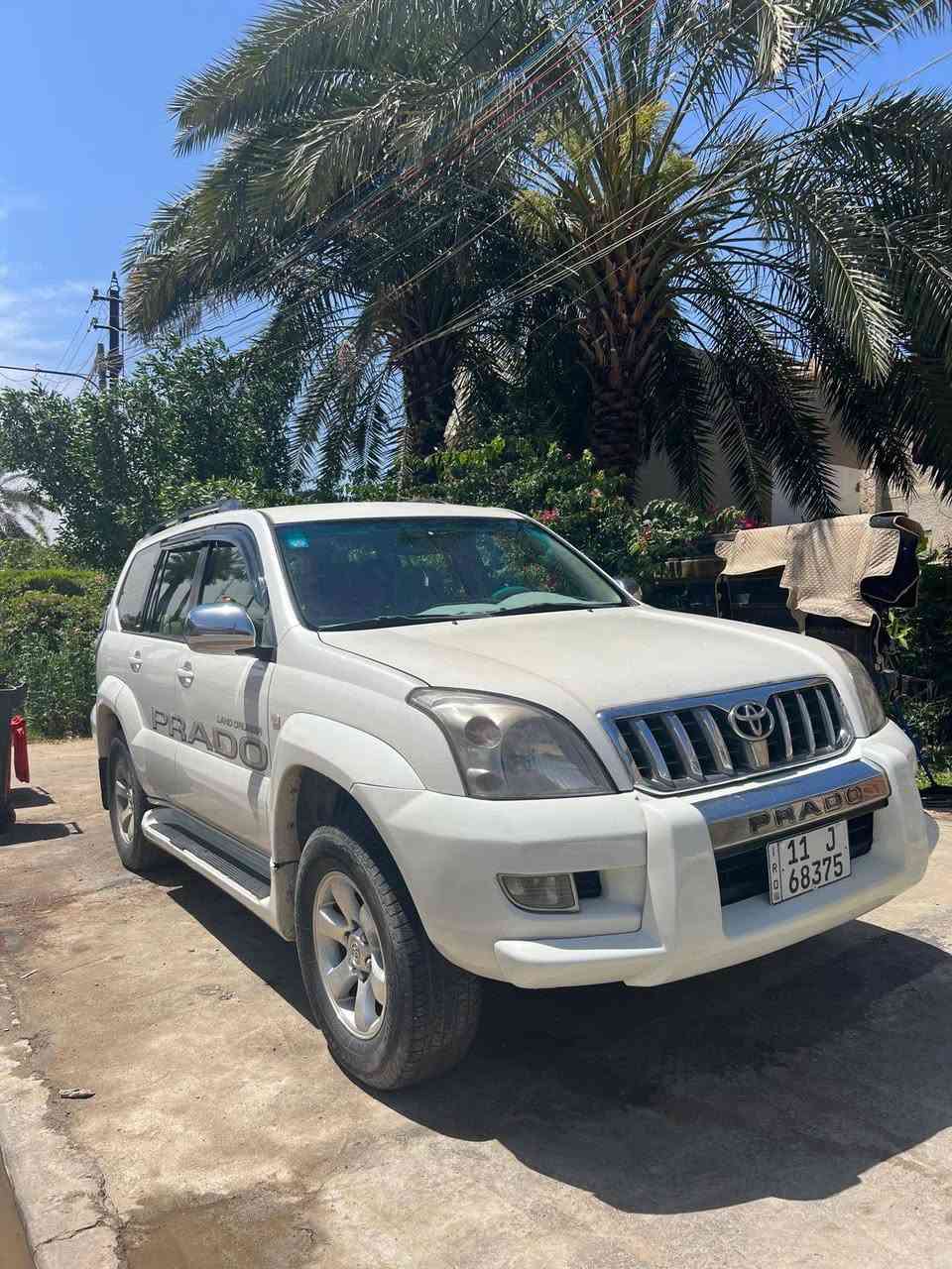 تيوتا برادو موديل ٢٠٠٧ سيارة نضيفة وجاهزة من كلشي تبريد ثلج ومواصفاتها شاشة وكامرة وثلاجة داخلية ونضام الabs السيارة ستة سلندر المحرك المرغوب والسيارة باسمي والتحويل ثاني يوم 
للاتصال *********** بغداد, العراق
